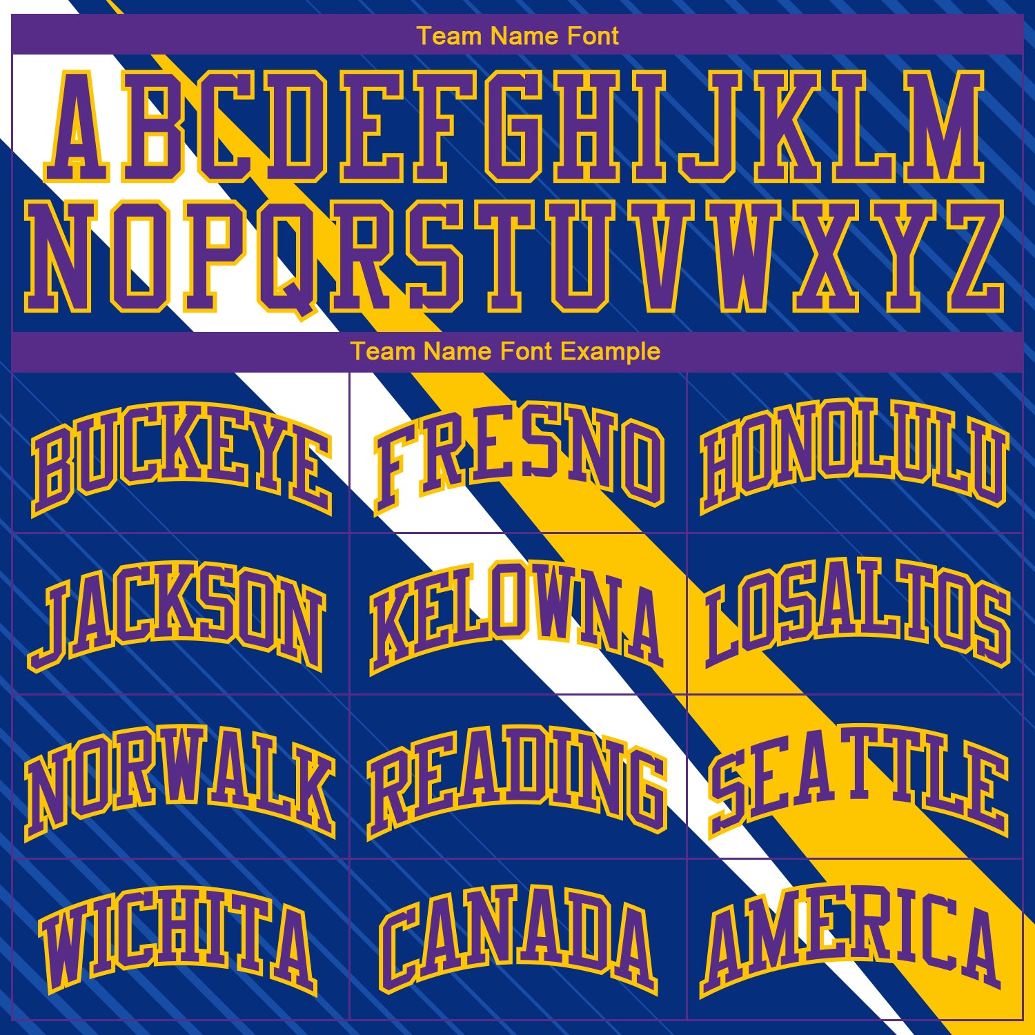 Custom Royal Purple-Yellow Diagonal Lines Round Neck Sublimation Basketball Suit Jersey - Image 3