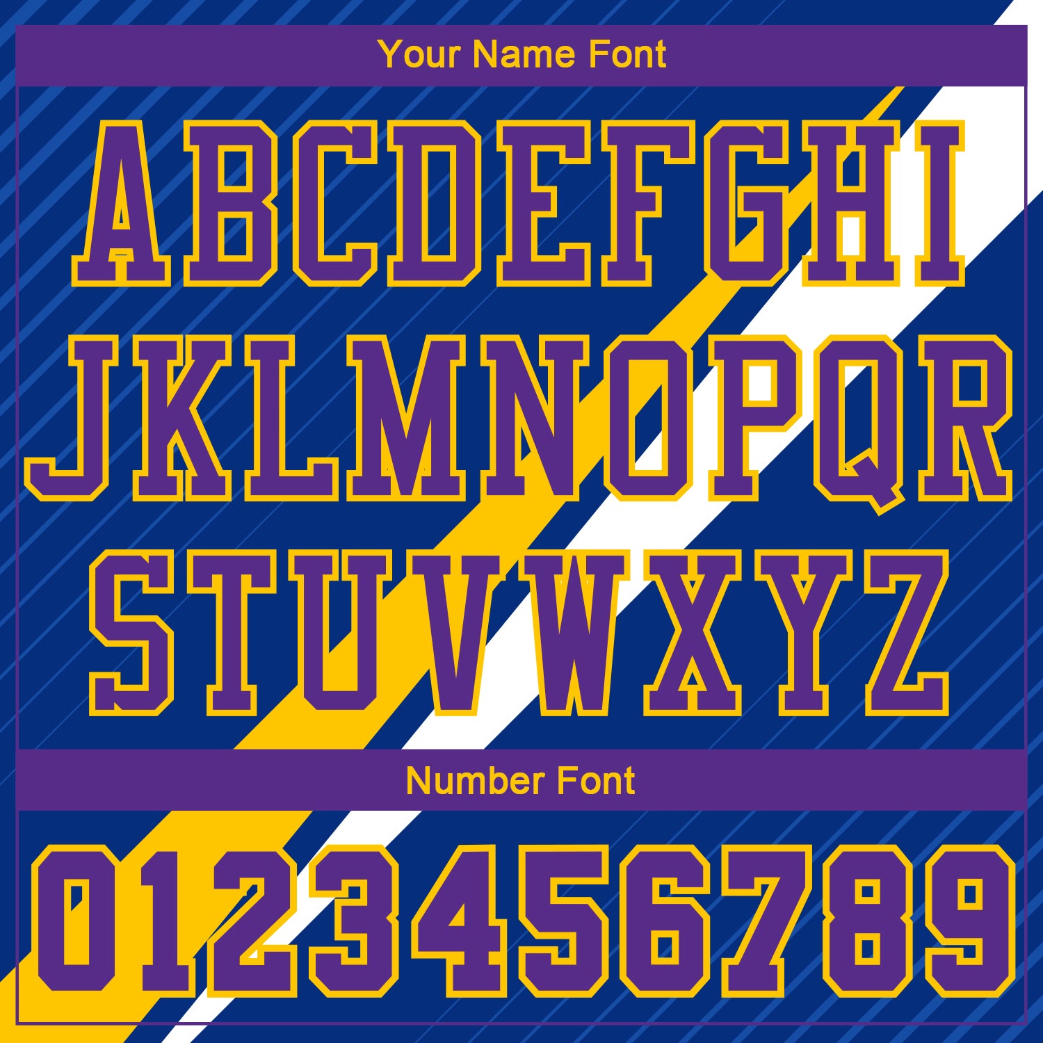 Custom Royal Purple-Yellow Diagonal Lines Round Neck Sublimation Basketball Suit Jersey - Image 4