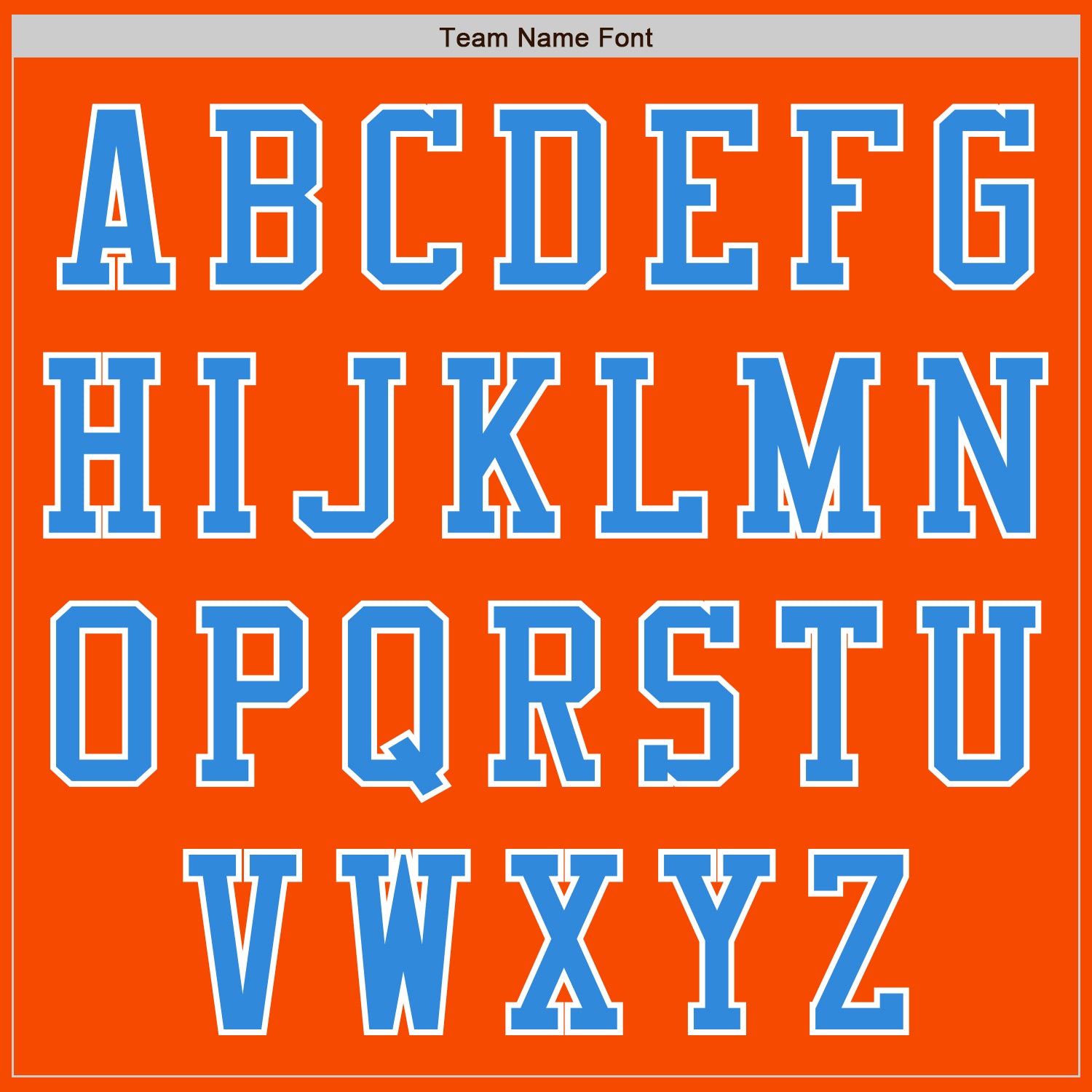 Custom Orange White-Powder Blue Bomber Varsity Letterman Two Tone Zipper Jacket - Image 4