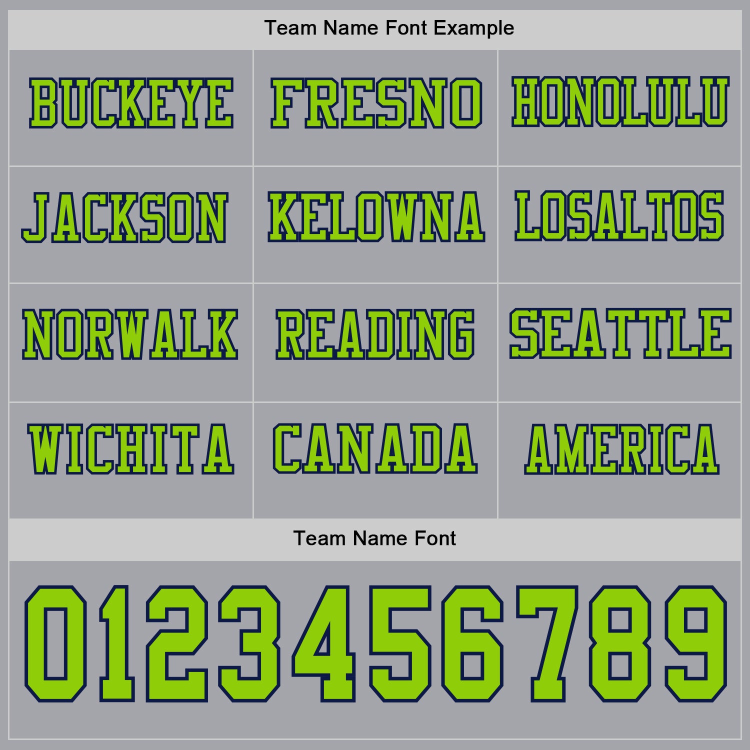 Custom Gray Neon Green-Navy Long Sleeve Authentic Football Jersey - Image 3