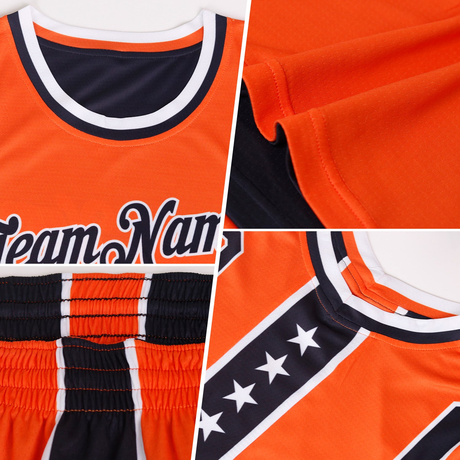 Custom Reversible Kelly Green White-Pink Double Side Star Sublimation Basketball Suit Jersey - Image 4